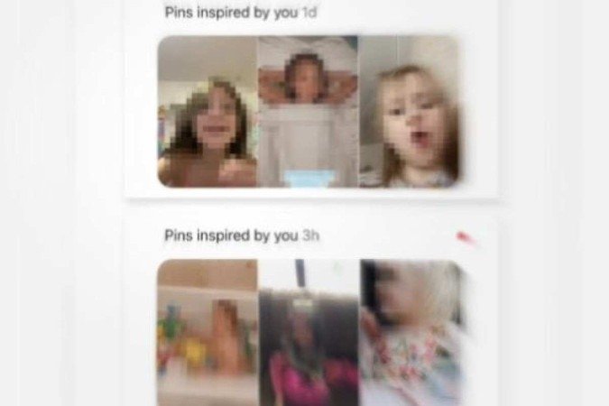 Reportagem descobriu que o Pinterest tem sido usado por pedófilos para reunir fotos de crianças. Após uma pesquisa, algoritmo oferece ao usuário conteúdos feitos por meninas menores de idade