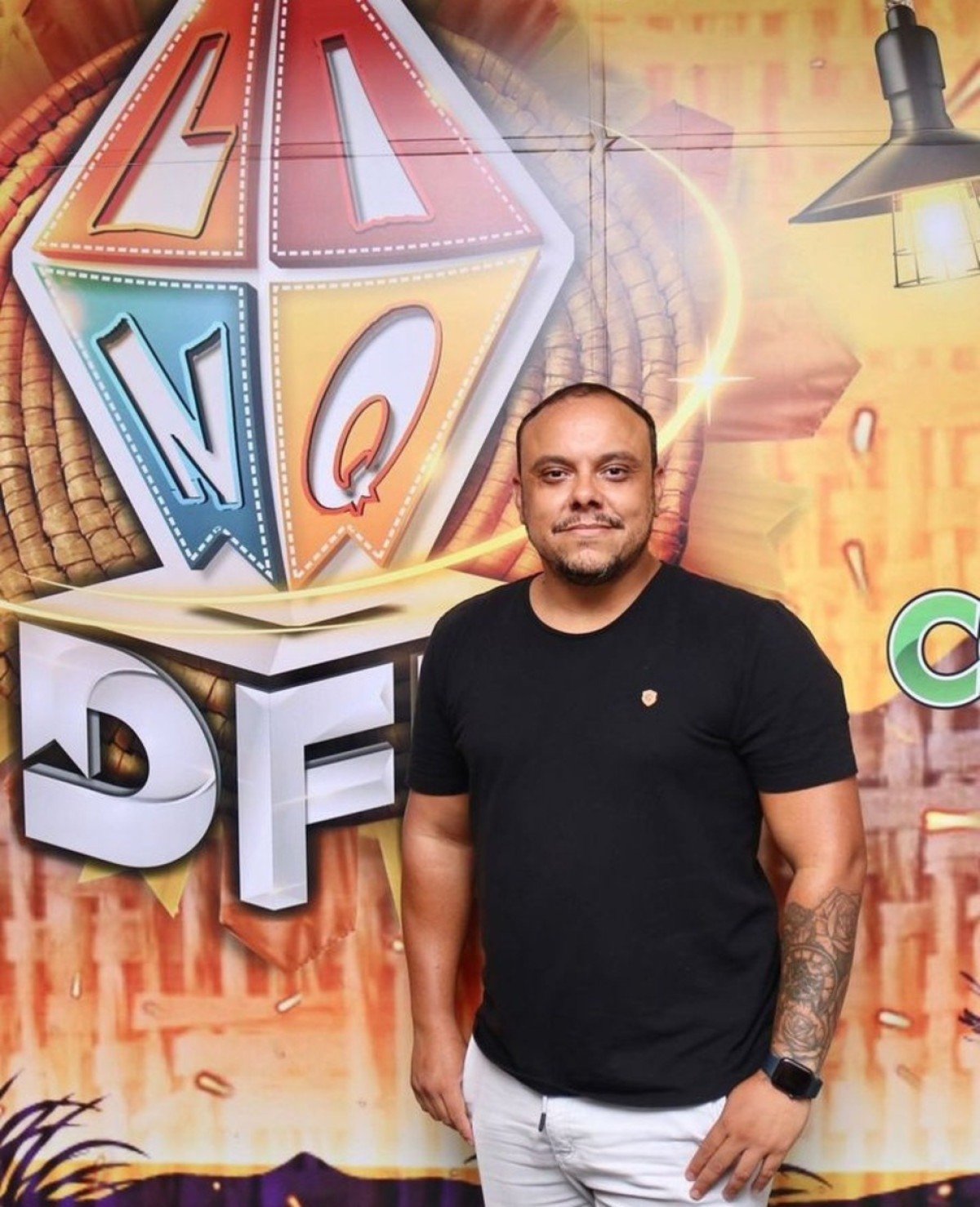 Márcio Nunes, presidente da LINQ-DFE: mãe paraibana, pai baiano e as danças juninas no DNA Márcio Nunes, presidente da Liga Independente de Quadrilhas Juninas do Distrito Federal
