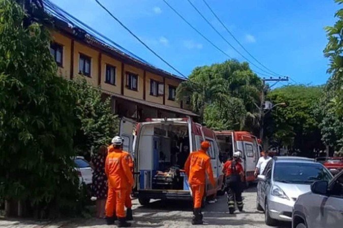 (crédito: Reprodução/Corpo de Bombeiros) (crédito: Reprodução/Corpo de Bombeiros)