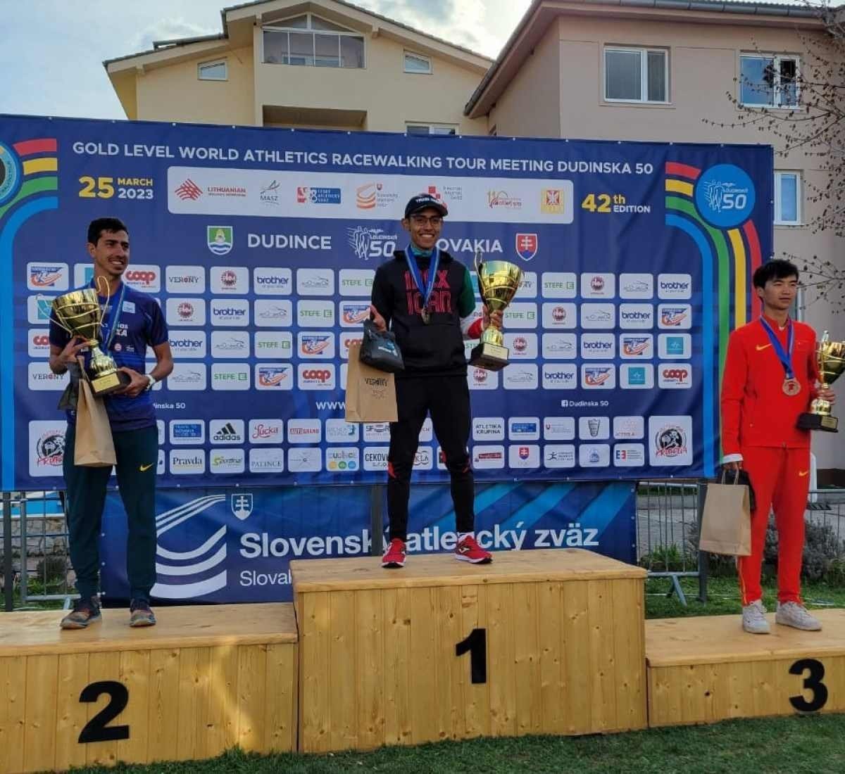 Segundo lugar na Eslováquia garantiu índice a Caio Bonfim para o Mundial de Marcha Atlética na Hungria 