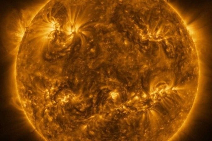 (crédito: NASA/SDO/AIA) (crédito: NASA/SDO/AIA)