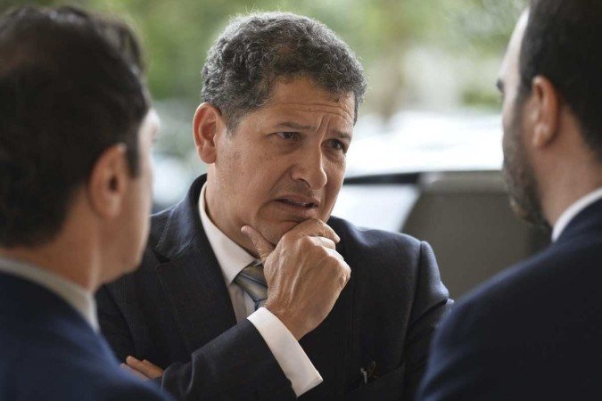  21/02/2023. Crédito: Minervino Júnior/CB/D.A Press. Brasil.  Brasilia - DF. Coletiva com o Secretário de Segurança do DF Sandro Avelar.