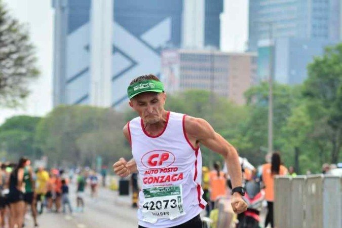 Valder de Oliveira é apaixonado por corrida 
há 25 anos e participará do grande evento
