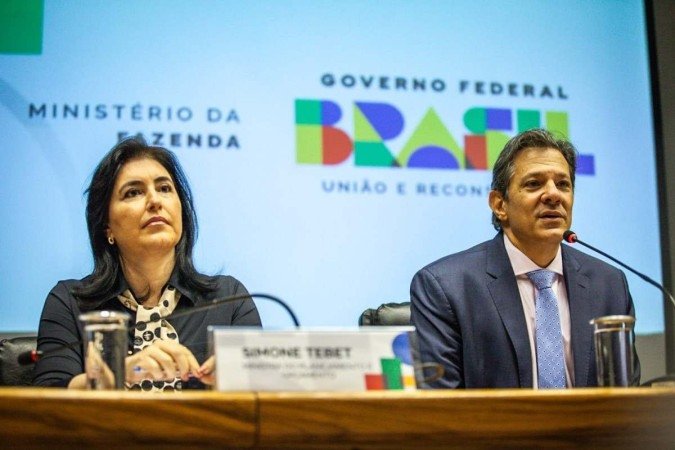Haddad e Tebet apresentam as linhas gerais do arcabouço fiscal do governo Lula