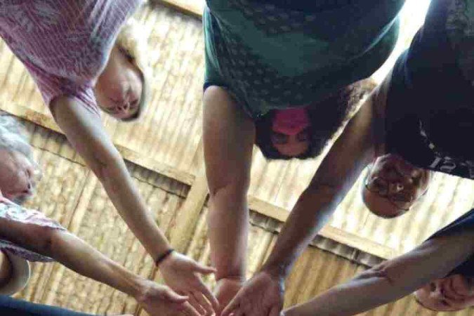 Rodas de terapia comunitária integrativa no Café Sem Troco, comunidade da Quebrada dos Neris