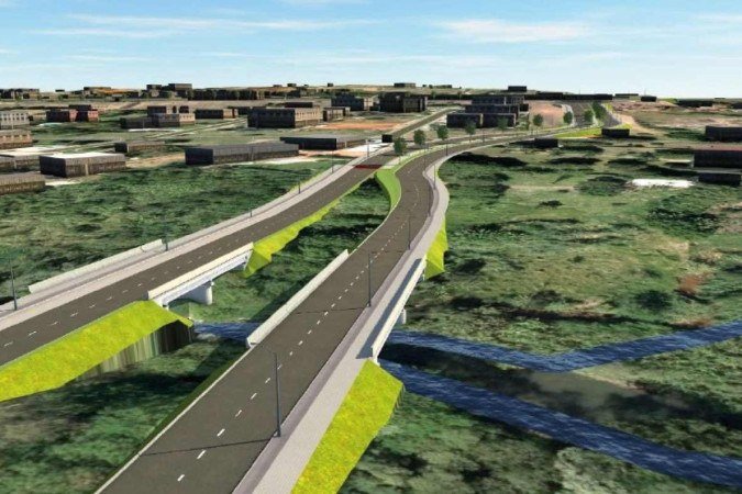(crédito: Divulgação/Secretaria de Obras) (crédito: Divulgação/Secretaria de Obras)