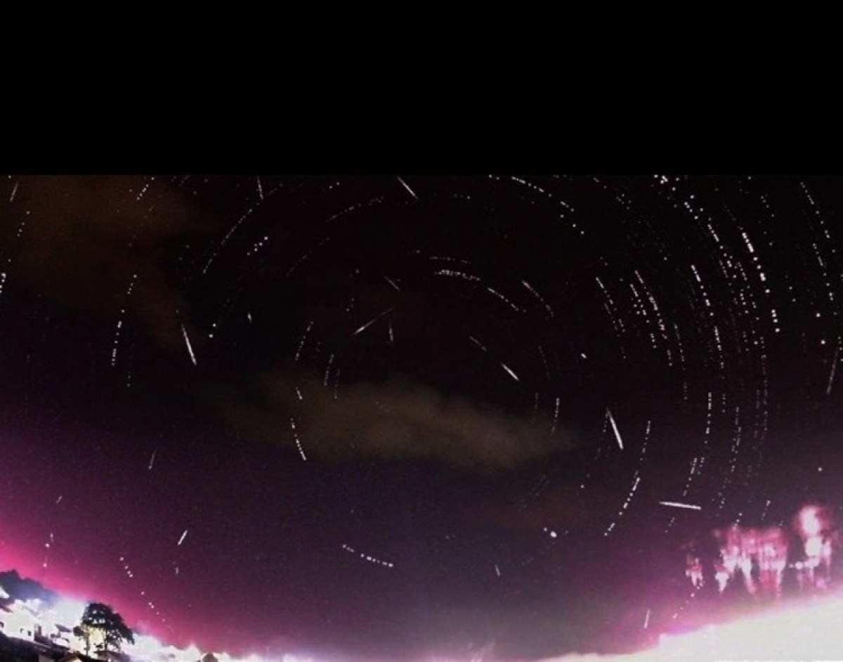 Espetáculo raro no céu: meteoros e 