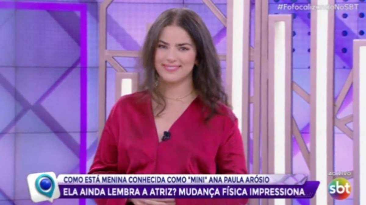 Rafaela Ramolo ficou famosa nos anos 2000 ao contracenar como mini sósia de Ana Paula Arósio