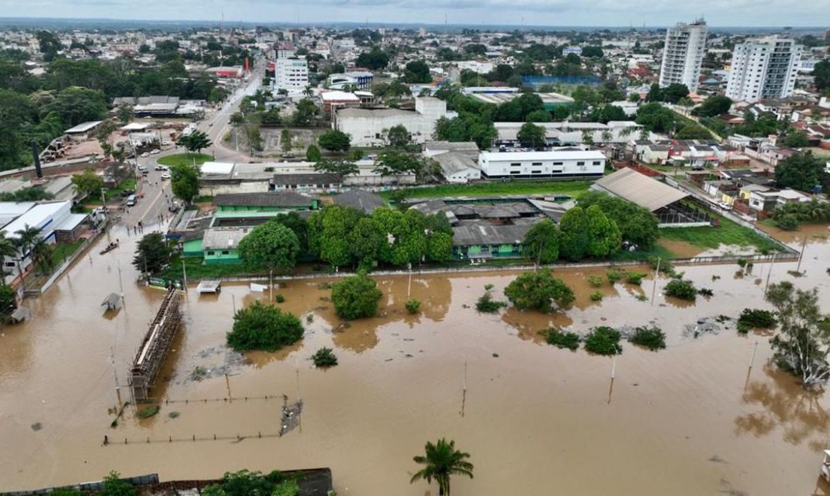 Mais de 4.300 pessoas estão desabrigadas no Acre por causa das chuvas