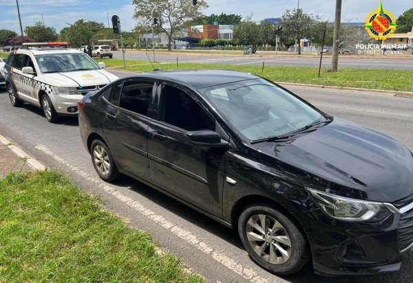 A PMDF encontrou o suspeito no domingo, após vítimas anotarem a placa do veículo e denunciarem