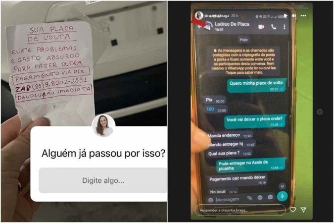 (crédito: Instagram @dracintia.braga/Reprodução) (crédito: Instagram @dracintia.braga/Reprodução)