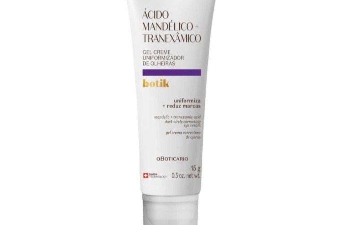 Gel Creme Uniformizador de Olheiras (R$ 79,90) - (crédito: O Boticário ) Gel Creme Uniformizador de Olheiras (R$ 79,90) - (crédito: O Boticário )