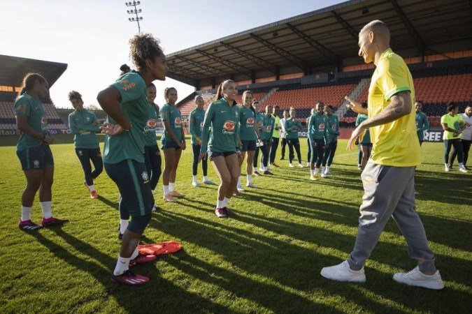 (crédito: Divulgação/Thais Magalhães/CBF) (crédito: Divulgação/Thais Magalhães/CBF)