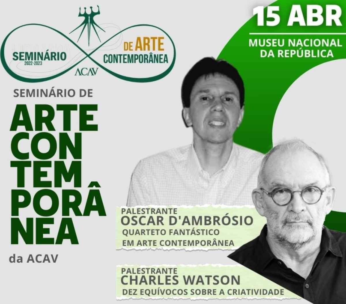 Museu Nacional promove seminário gratuito sobre arte contemporânea