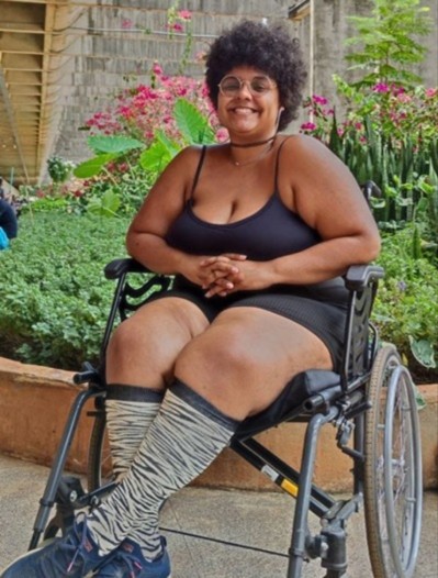 Miriã Sabrina enfrenta falta de acessibilidade na UnB