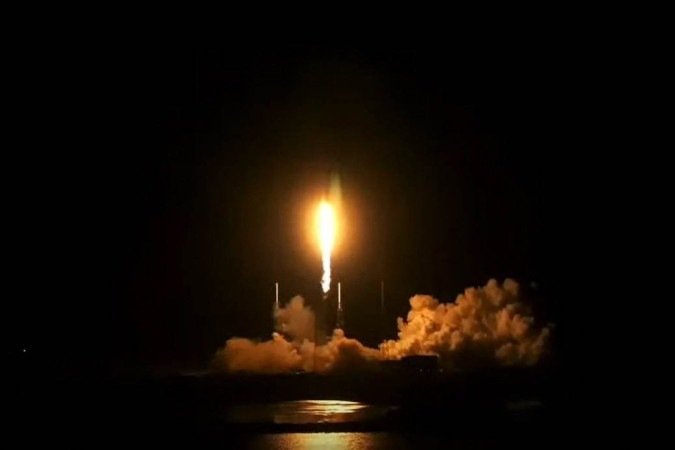 (crédito: NASA TV / AFP) (crédito: NASA TV / AFP)