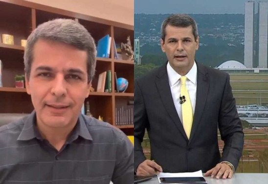 Após sumiço do ar, apresentador da GloboNews revela que sofreu