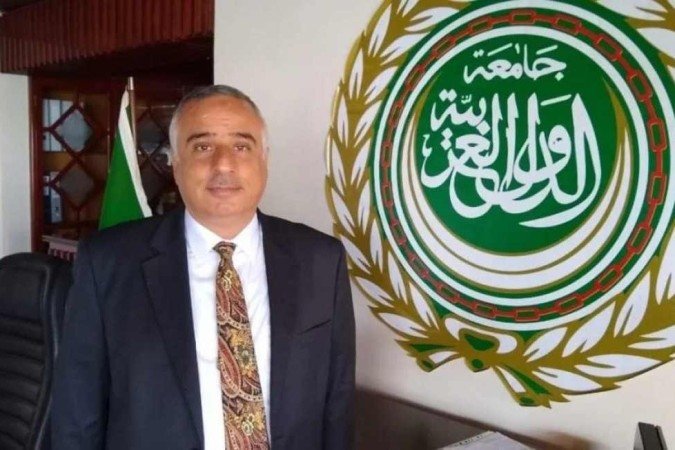 Embaixador Qais Shqair, chefe da Missão da Liga Árabe no Brasil