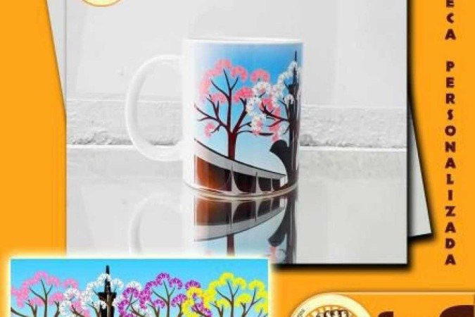 Caneca, da Somos Mais DF (R$ 35)