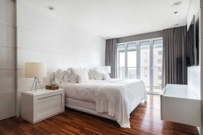 Projeto de Dantas & Passos Arquitetura com decoração neutra 