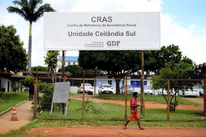  11/04/2023 Crédito: Marcelo Ferreira/CB/D.A Press. Brasil. Brasilia - DF - Situação do CRAS de Brasília. Unidade Ceilância Sul.