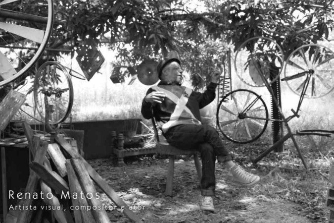 Renato Matos, uma das atrações dos
Concertos Cabeças
