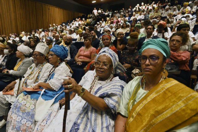  13/04/2023. Cr..dito: Minervino J..nior/CB/D.A Press. Brasil.  Brasilia - DF. Sess..o solene na C..mara Legislativa em comemora....o aos povos Africanos.
    