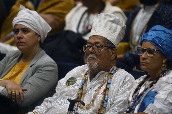  13/04/2023. Cr..dito: Minervino J..nior/CB/D.A Press. Brasil.  Brasilia - DF. Sess..o solene na C..mara Legislativa em comemora....o aos povos Africanos.
    