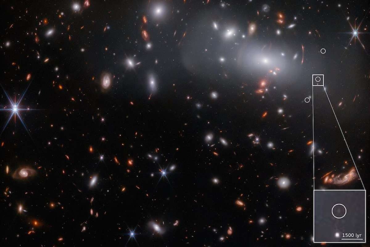 James Webb detecta galáxia com comportamento inesperado