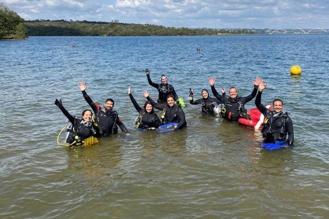 Alunos da Eco Divers 