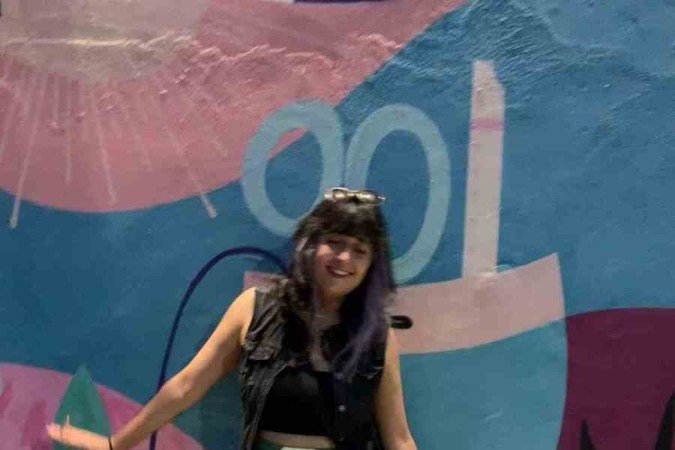 Raphaella aproveitando uma noite na Infinu