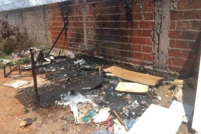 Os bandidos mataram uma mulher e atearam fogo na casa dela em fevereiro deste ano - (crédito: Divulgação/PCDF) Os bandidos mataram uma mulher e atearam fogo na casa dela em fevereiro deste ano - (crédito: Divulgação/PCDF)
