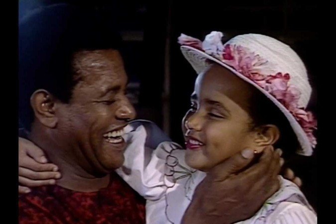 Luciana Mello, ao lado do pai Jair Rodrigues