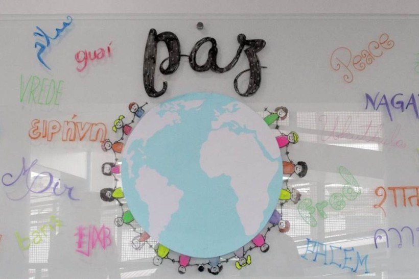 Segurança e paz nas escolas juntas em dia dedicado a conscientização