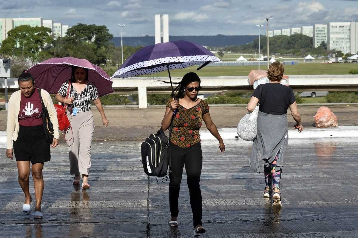 Previsão do tempo: DF pode ter chuvas a qualquer momento nesta quarta-feira