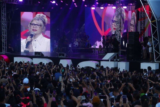  21/04/2023 Crédito: Luis Nova/Esp.CB. Aniversario de Brasilia. Show de Maiara e Maraisa na Torre de TV.