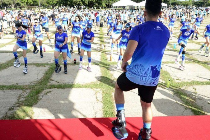  21/04/2023 Crédito: Marcelo Ferreira/CB/D.A Press. Brasil. Brasilia - DF - Maratona Brasília 2023