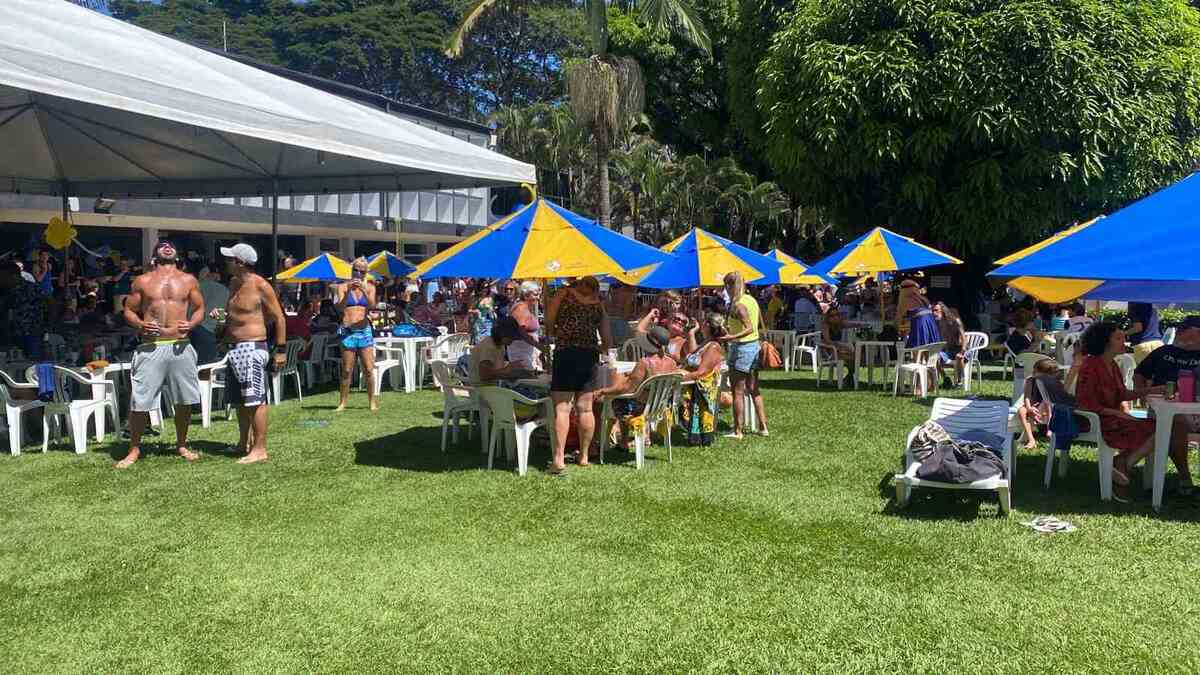 Clube Vizinhança Nº 1 fez uma festa em comemoração ao aniversário de Brasília -  (crédito: Cecília Sóter/CB)