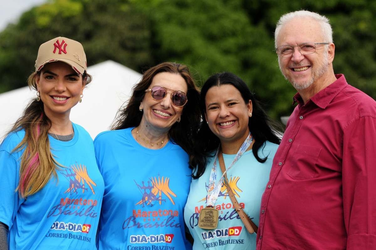 Paula Belmonte participa do lounge do Correio da Maratona Brasília