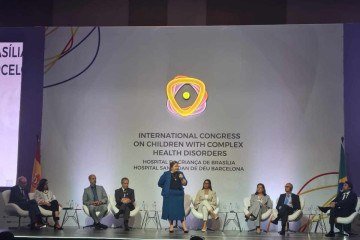 Especialistas de todo o mundo se reúnem para discutir condições raras e complexas de saúde em crianças -  (crédito: Divulgação/ HCB)
