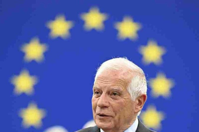 Josep Borrell, classificou como "totalmente impossível de executar" plano israelense de evacuar norte de Gaza - (crédito: Frederick Florin / AFP) Josep Borrell, classificou como "totalmente impossível de executar" plano israelense de evacuar norte de Gaza - (crédito: Frederick Florin / AFP)