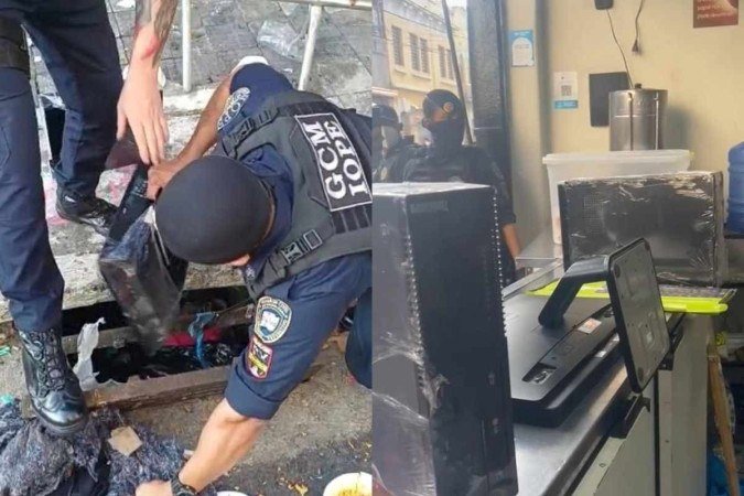 (crédito: Reprodução/Guarda Civil Metropolitana de SP) (crédito: Reprodução/Guarda Civil Metropolitana de SP)