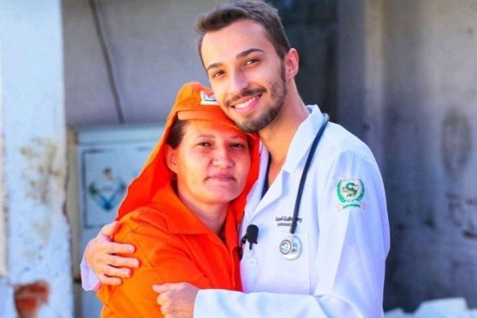 Kawê e sua mãe, Andrea: respeito, devoção e empatia - (crédito: Arquivo Pessoal) Kawê e sua mãe, Andrea: respeito, devoção e empatia - (crédito: Arquivo Pessoal)