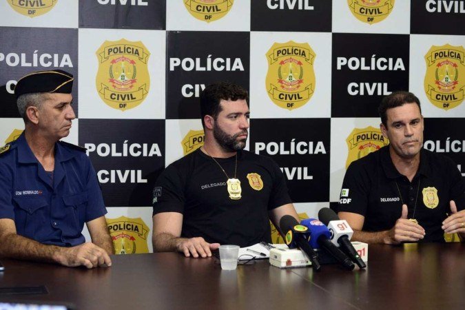 Informação foi repassada em coletiva de imprensa - (crédito: Marcelo Ferreira/CB/D.A Press) Informação foi repassada em coletiva de imprensa - (crédito: Marcelo Ferreira/CB/D.A Press)