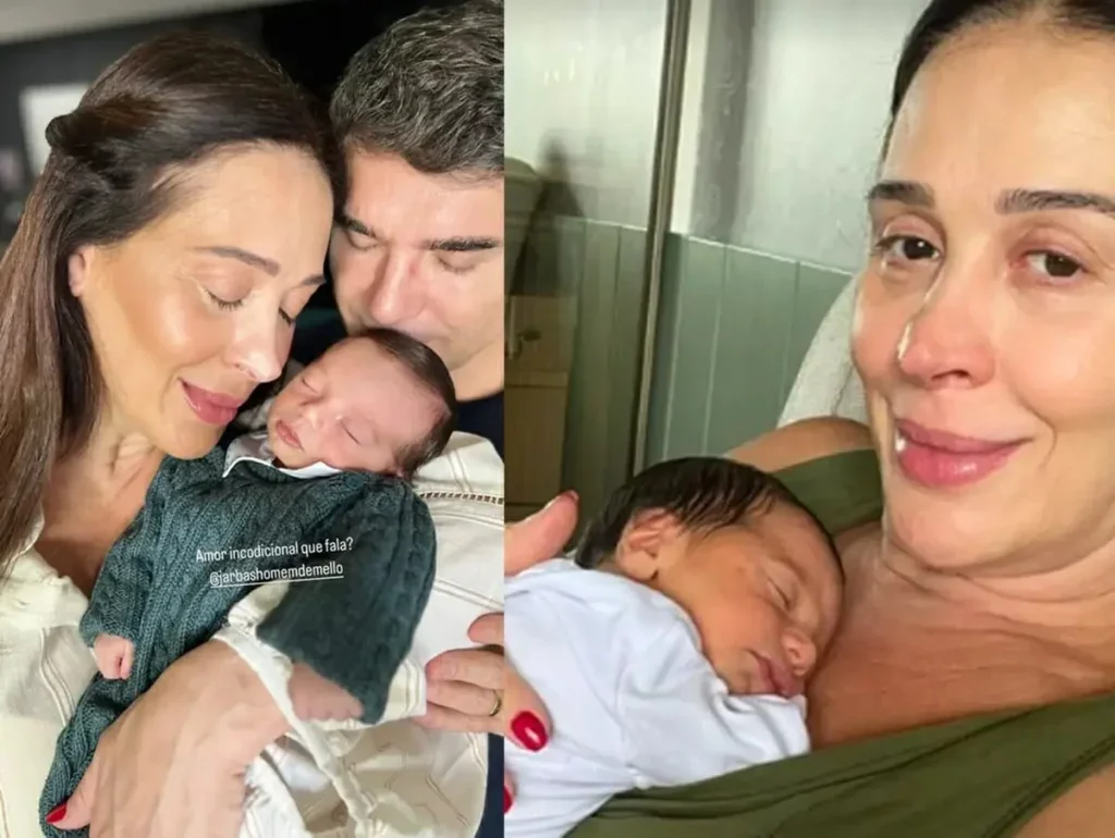 (crédito: Reprodução/Instagram Claudia Raia, Jarbas e Luca) (crédito: Reprodução/Instagram Claudia Raia, Jarbas e Luca)