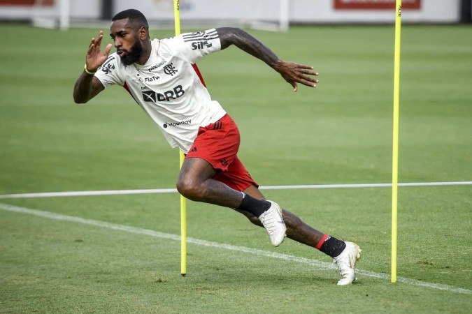 Por que Gerson não joga pelo Flamengo contra o Grêmio, pela Copa