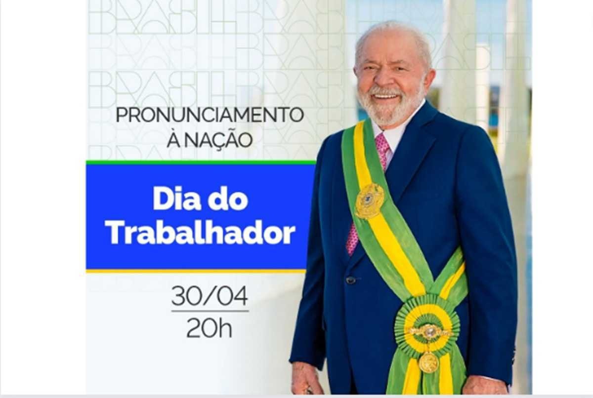 Lula fará pronunciamento em rede nacional neste domingo