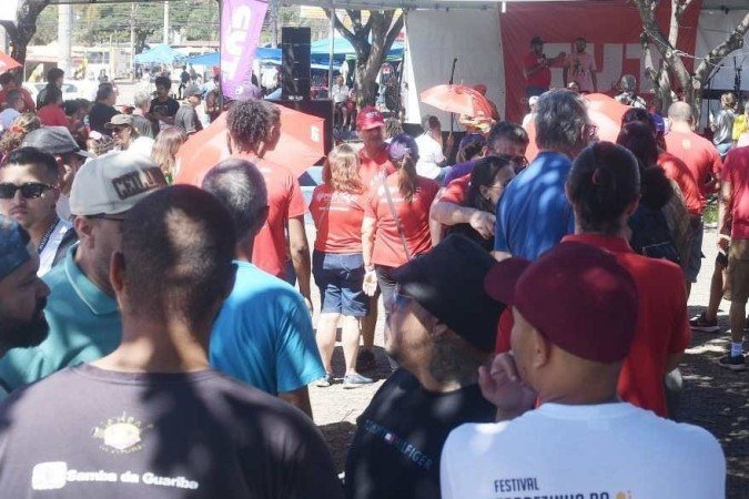  01/05/2023 Credito: Ed Alves/CB/DA.Press. Cidades. Comemoração Dia do Trabalhador na Ceilandia. 