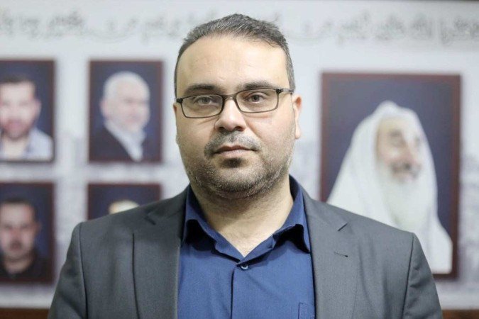 Hazem Qassem, porta voz do Hamas - (crédito: Arquivo pessoal ) Hazem Qassem, porta voz do Hamas - (crédito: Arquivo pessoal )