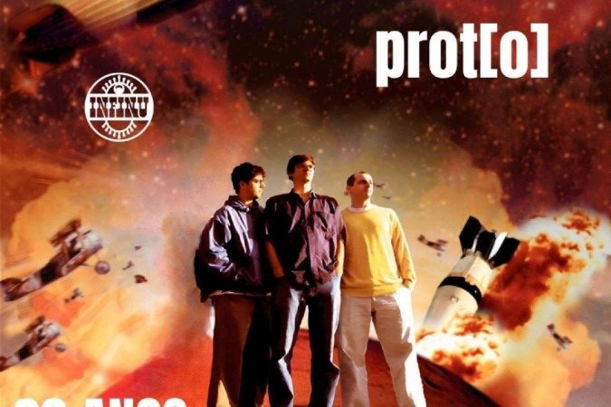 Cartaz Prot[o] - 20 anos do álbum de estreia -  (crédito: Crédito: Divulgação)
